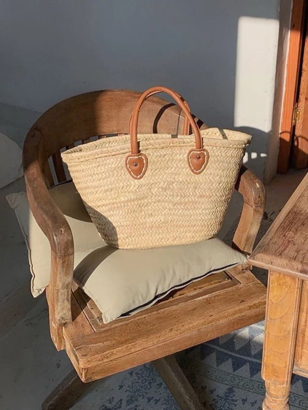 Basket Panier Sac Osier Panier En Osier – Gonsac