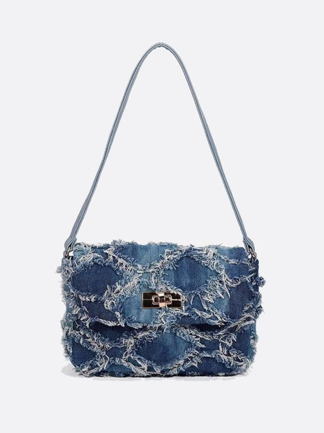 Sac à porté épaule en jean – Gonsac