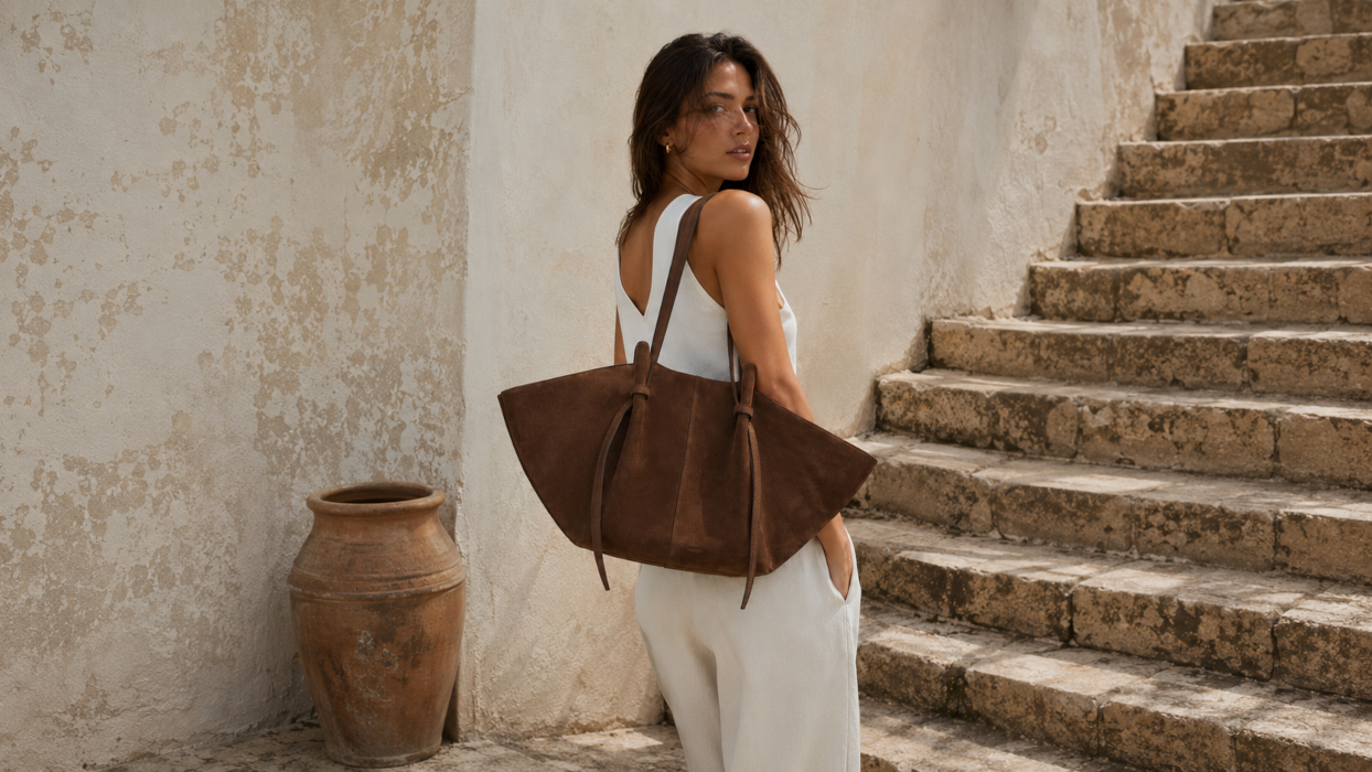sac en daim femme