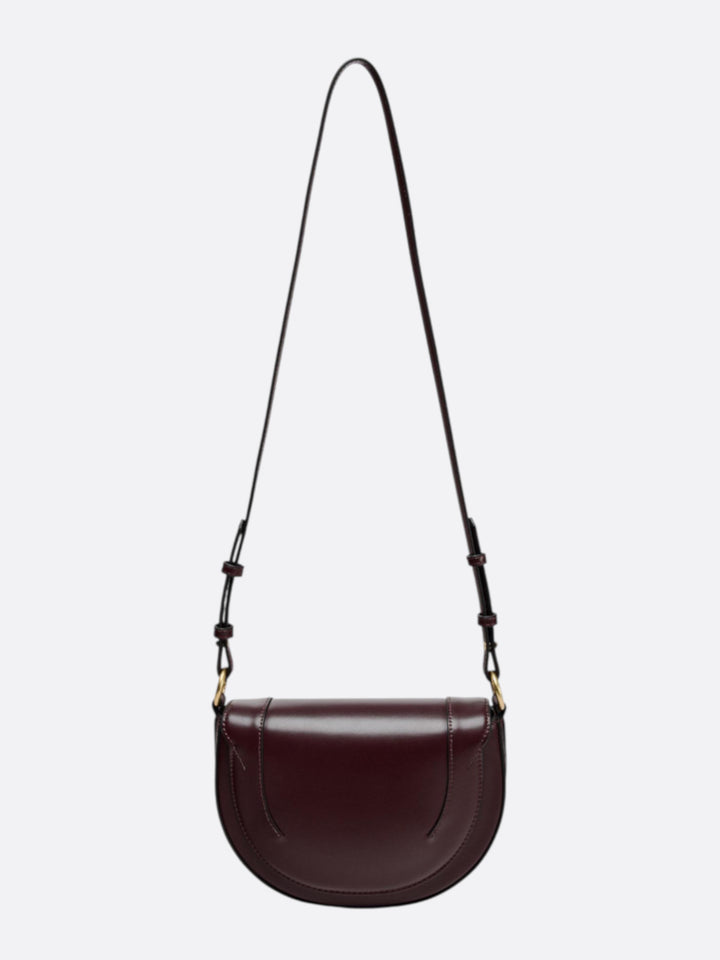 Sac demi-lune en cuir <br>Mira
