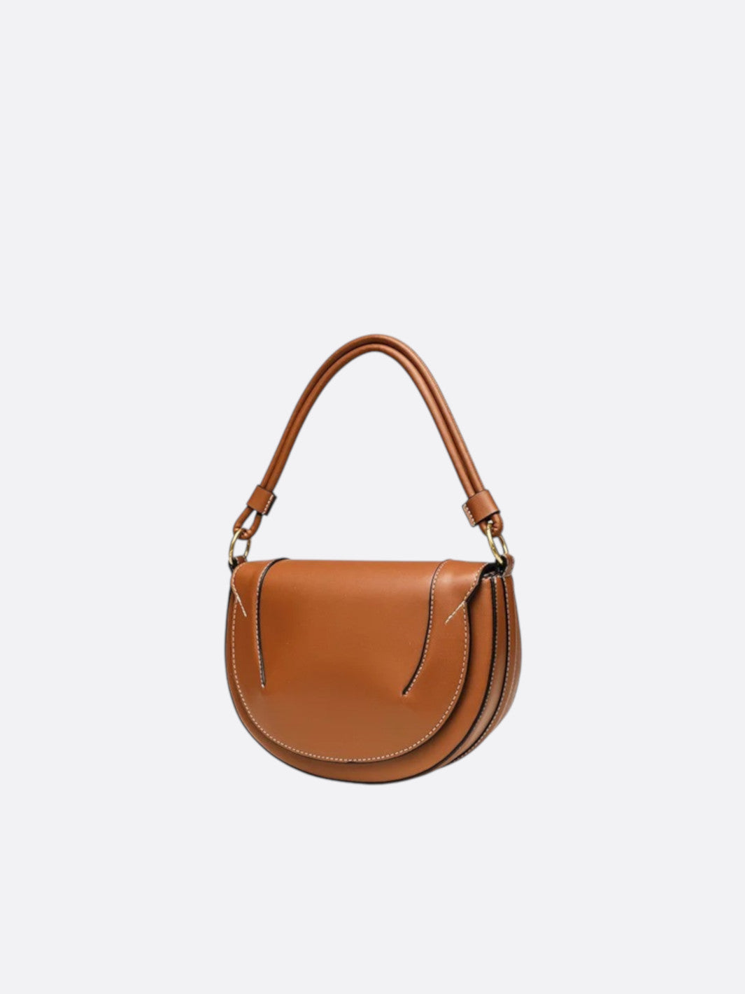 Sac demi-lune camel