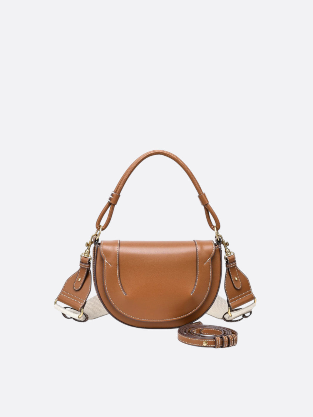 Sac demi-lune en cuir <br>Mira