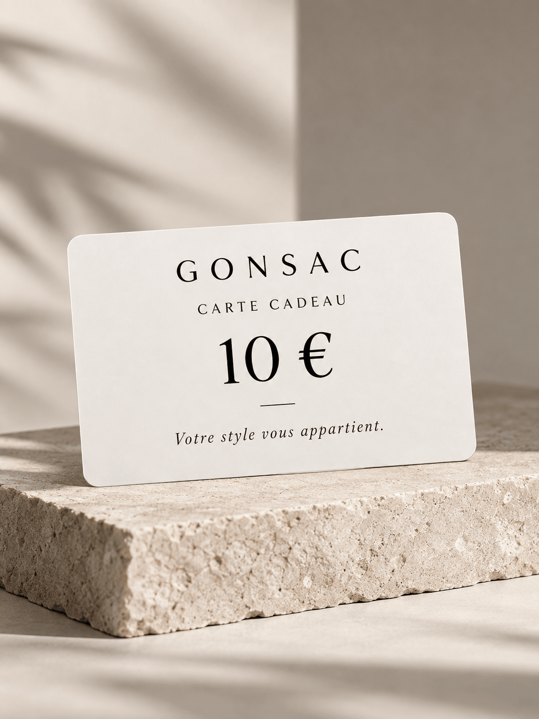 Gonsac Gift Card