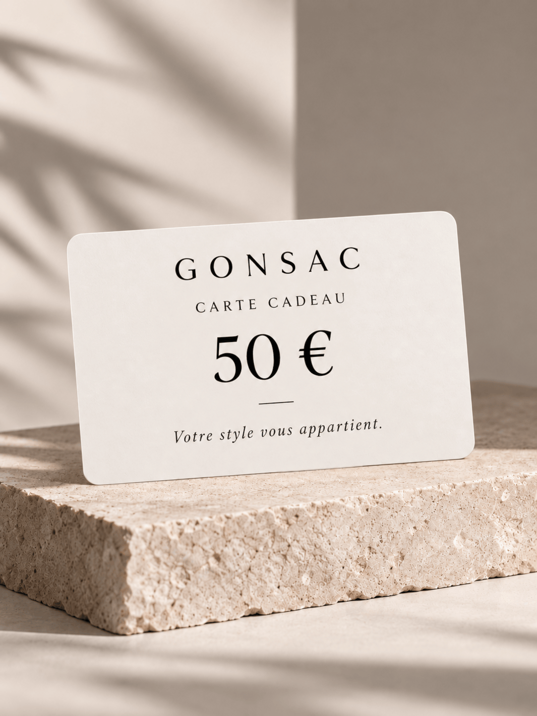 Gonsac Gift Card