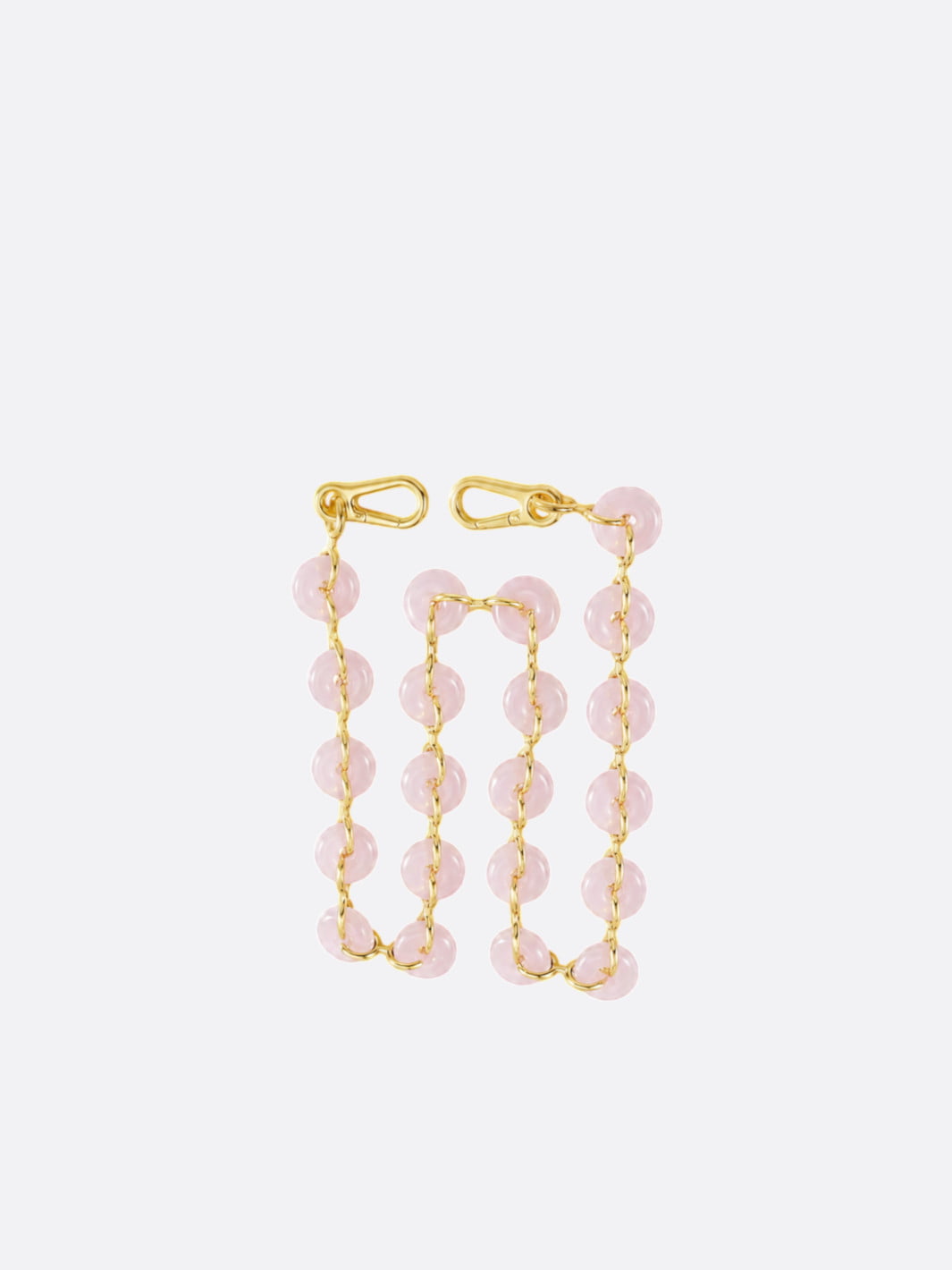 Bandoulière chaine pour sac rose