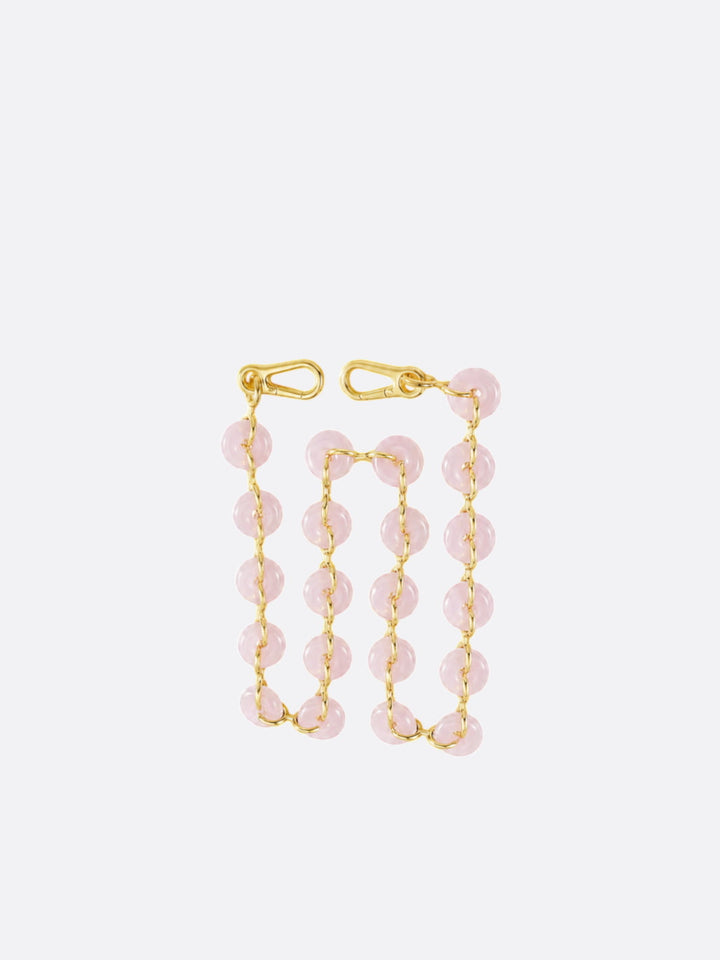Bandoulière chaine pour sac rose