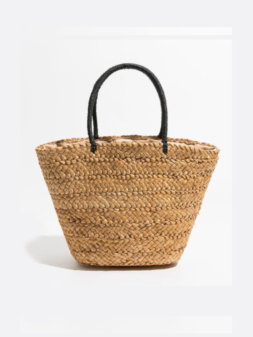 Cabas osier marron clair