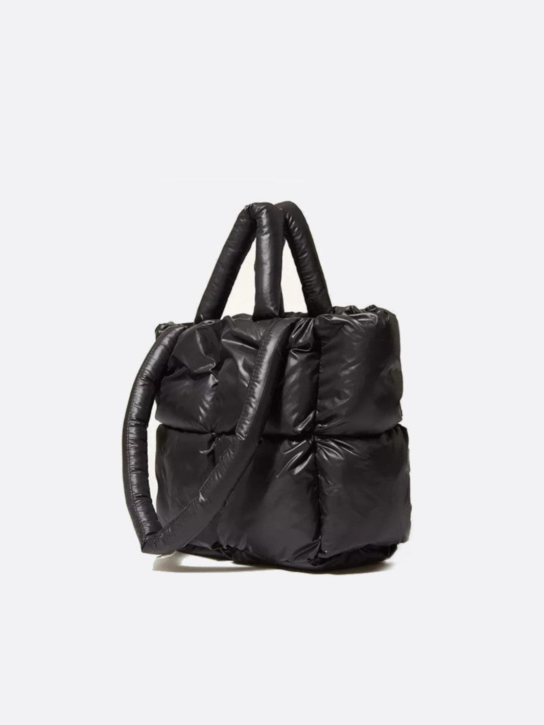 sac cabas matelassé noir