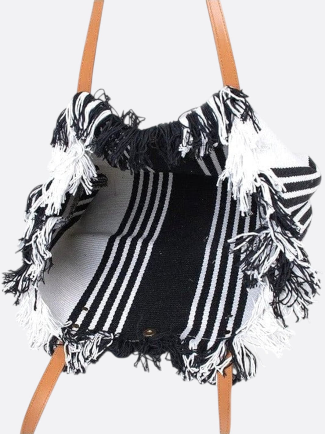 Black and White Tote <br>Rialto