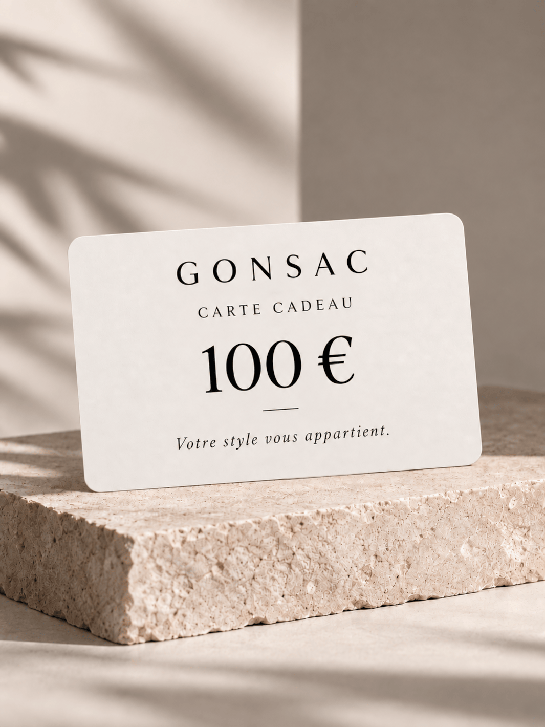 Gonsac-Geschenkkarte