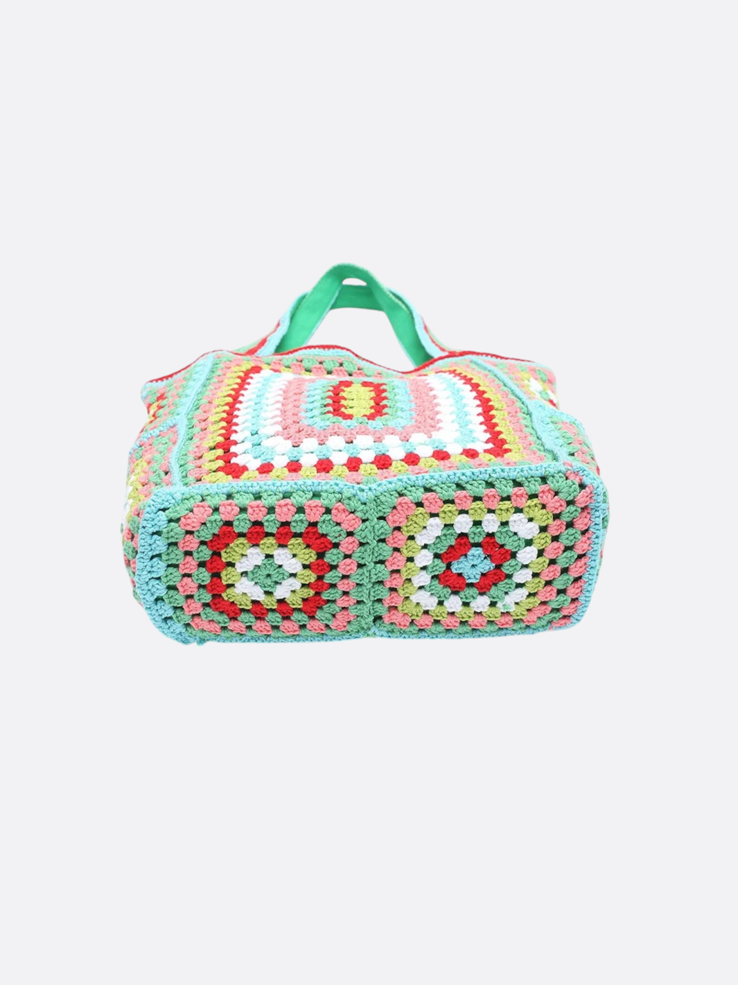 Grand cabas en coton et crochet <br>Meryll