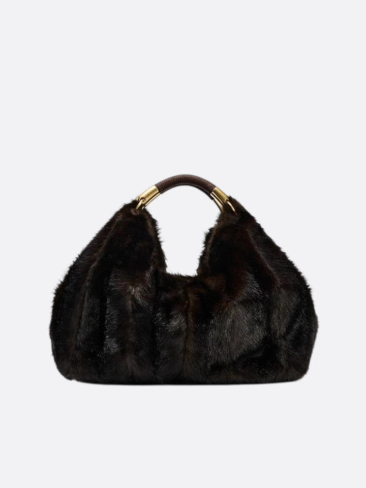 Grand sac fausse fourrure