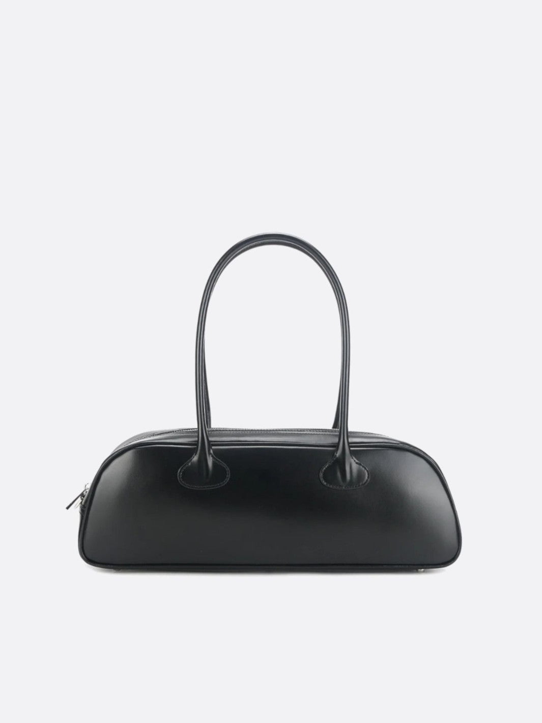 sac long cuir noir