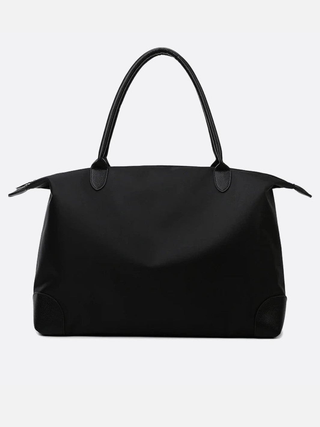 Grand sac de voyage en toile noir