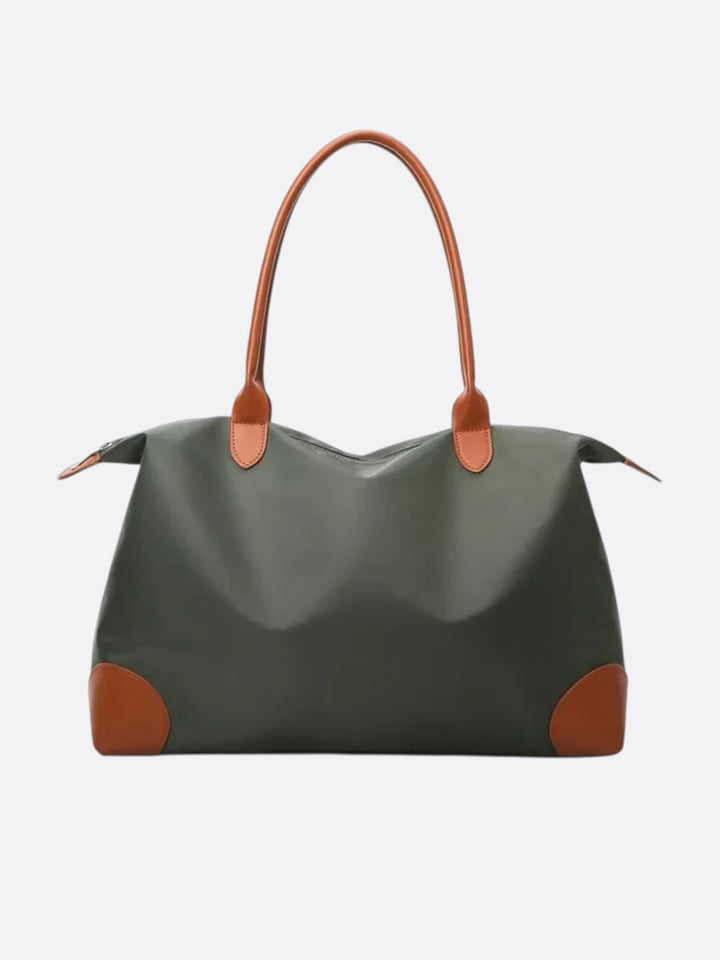 Grand sac de voyage en toile vert militaire