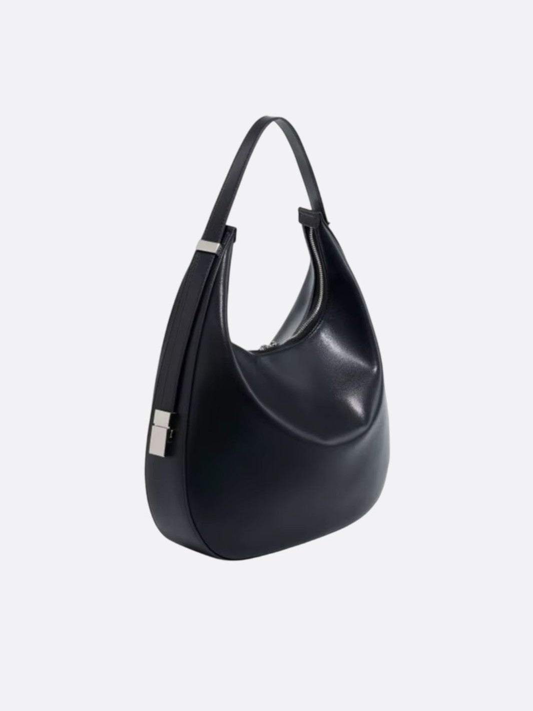 sac cuir demi-lune