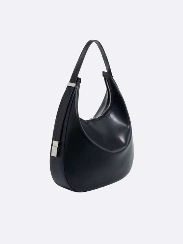 sac cuir demi-lune