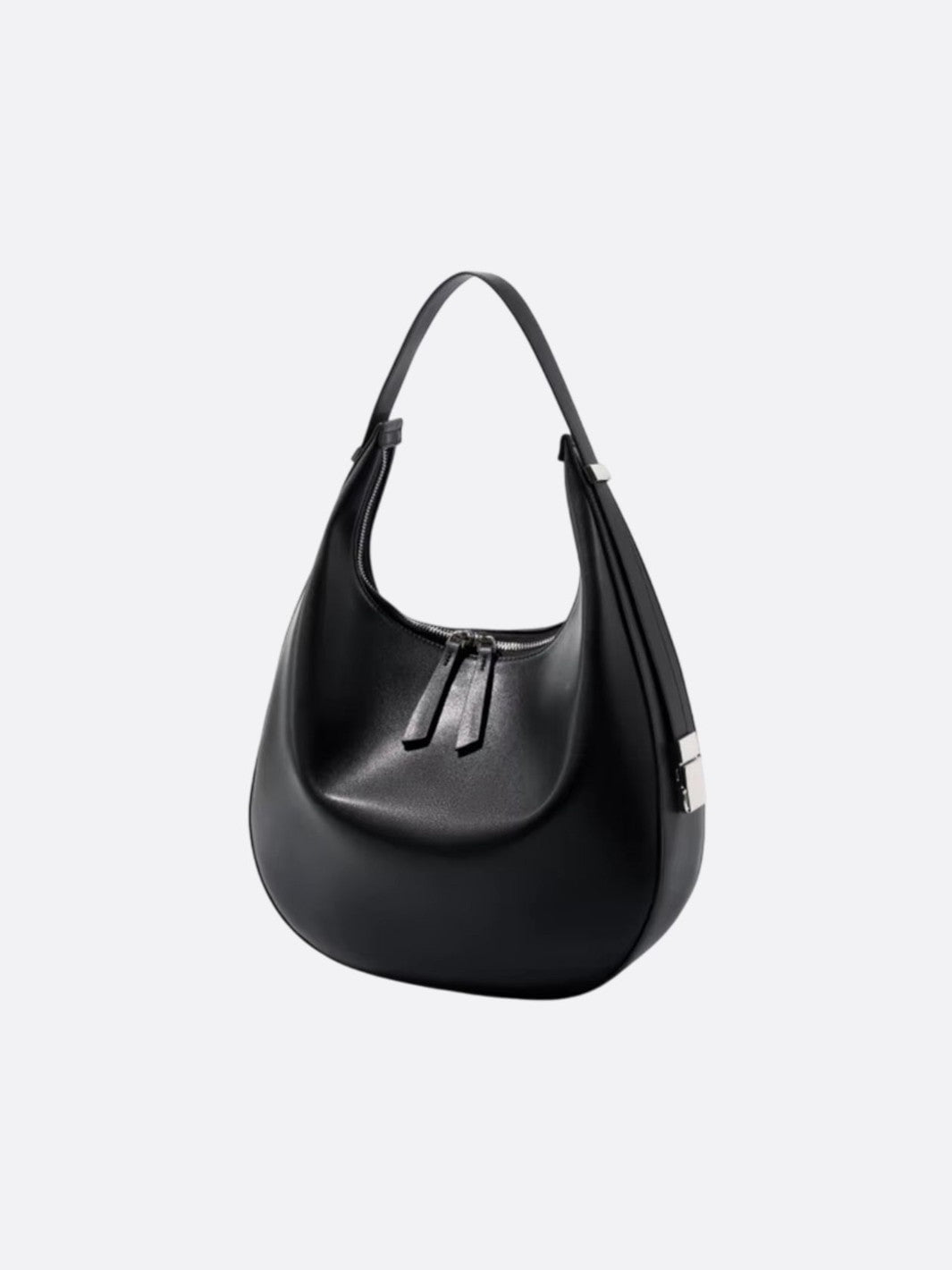 grand sac demi-lune cuir
