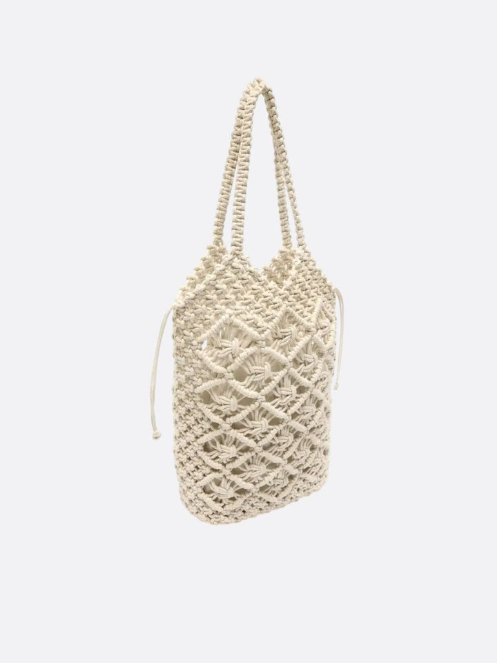 sac en macramé avec anse