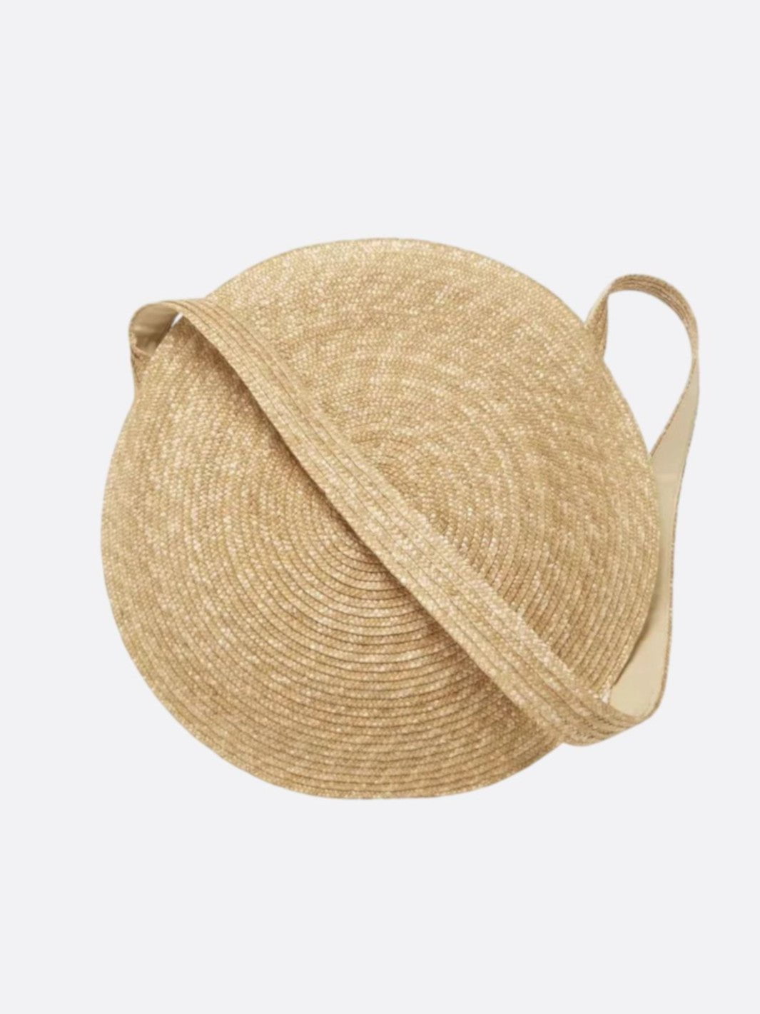 grand sac rond paille