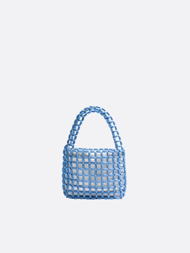 sac perle bleu