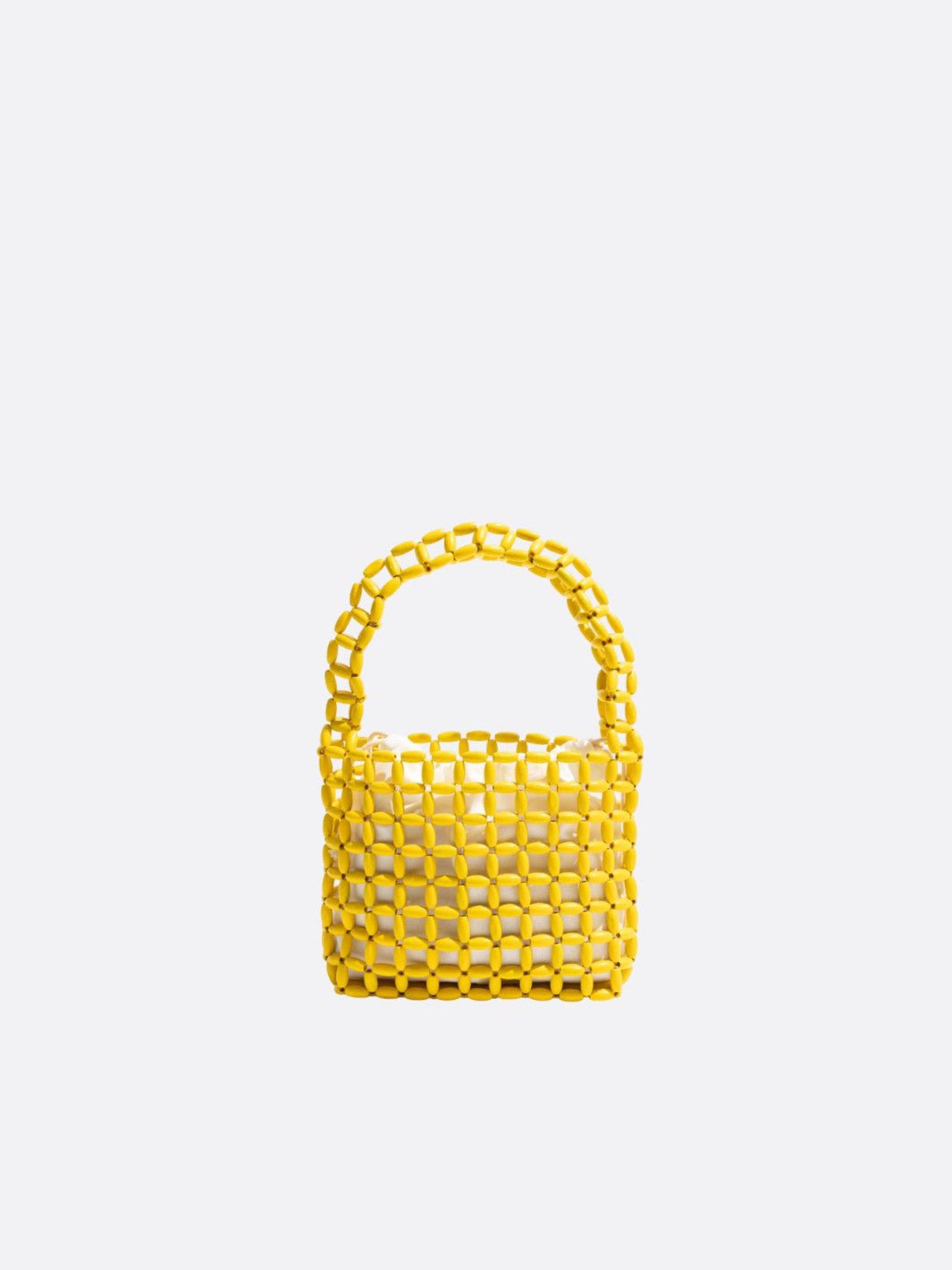 sac perle jaune