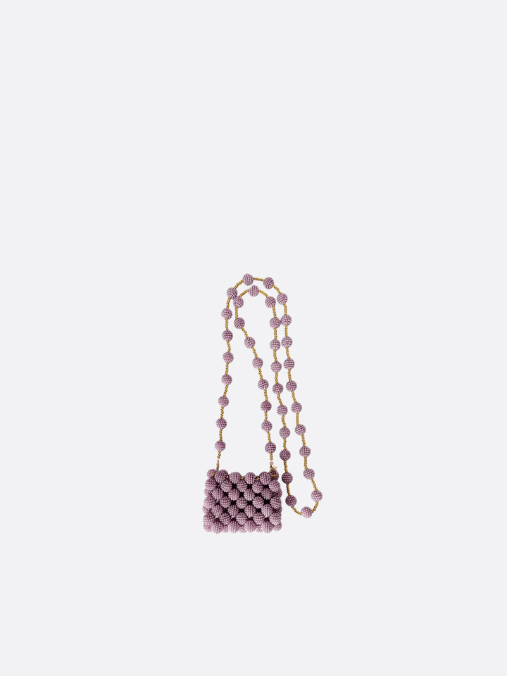 sac perle mauve