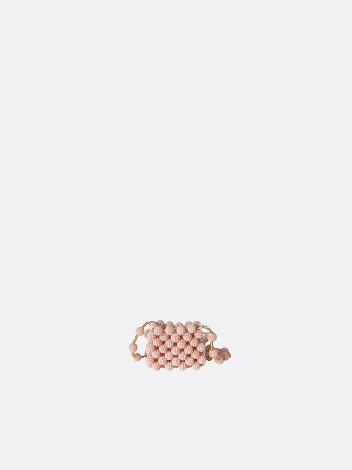 mini sac perle rose pâle