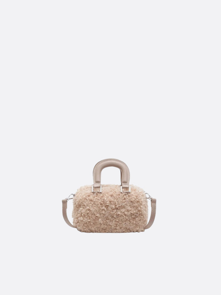 Mini sac moumoute beige