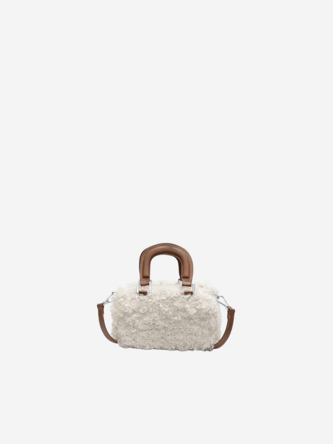 Mini sac moumoute blanc
