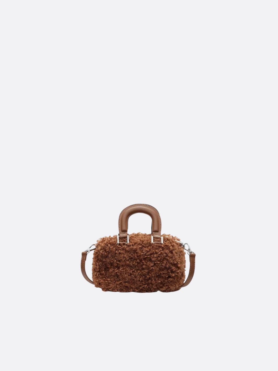 Mini sac moumoute camel