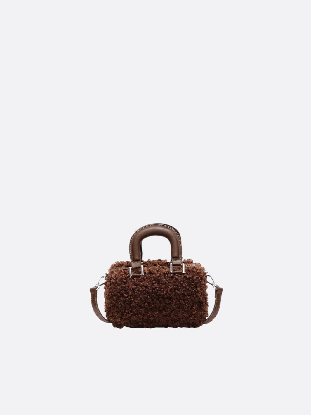Mini sac moumoute marron