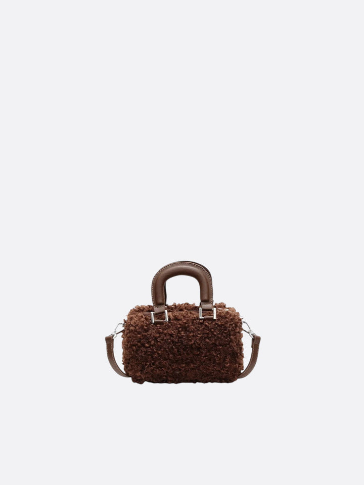 Mini sac moumoute marron