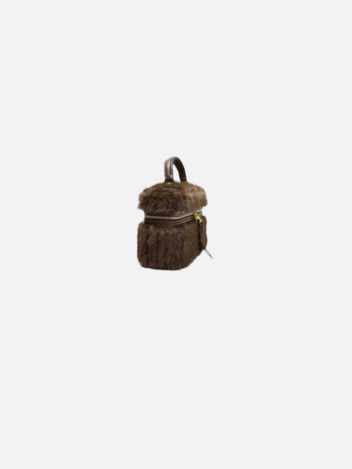 Mini sac en fausse fourrure <br>Pelzo