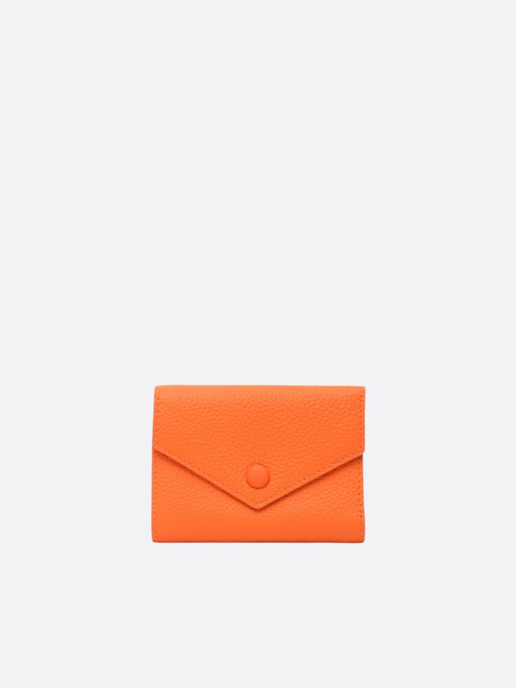petit portefeuille cuir orange
