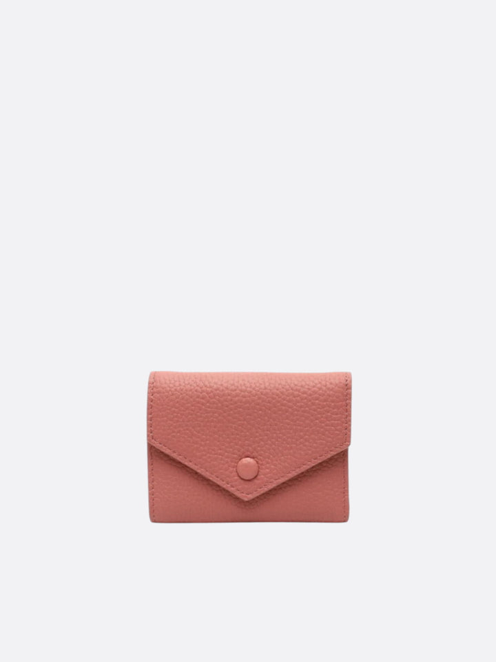 petit portefeuille cuir rose