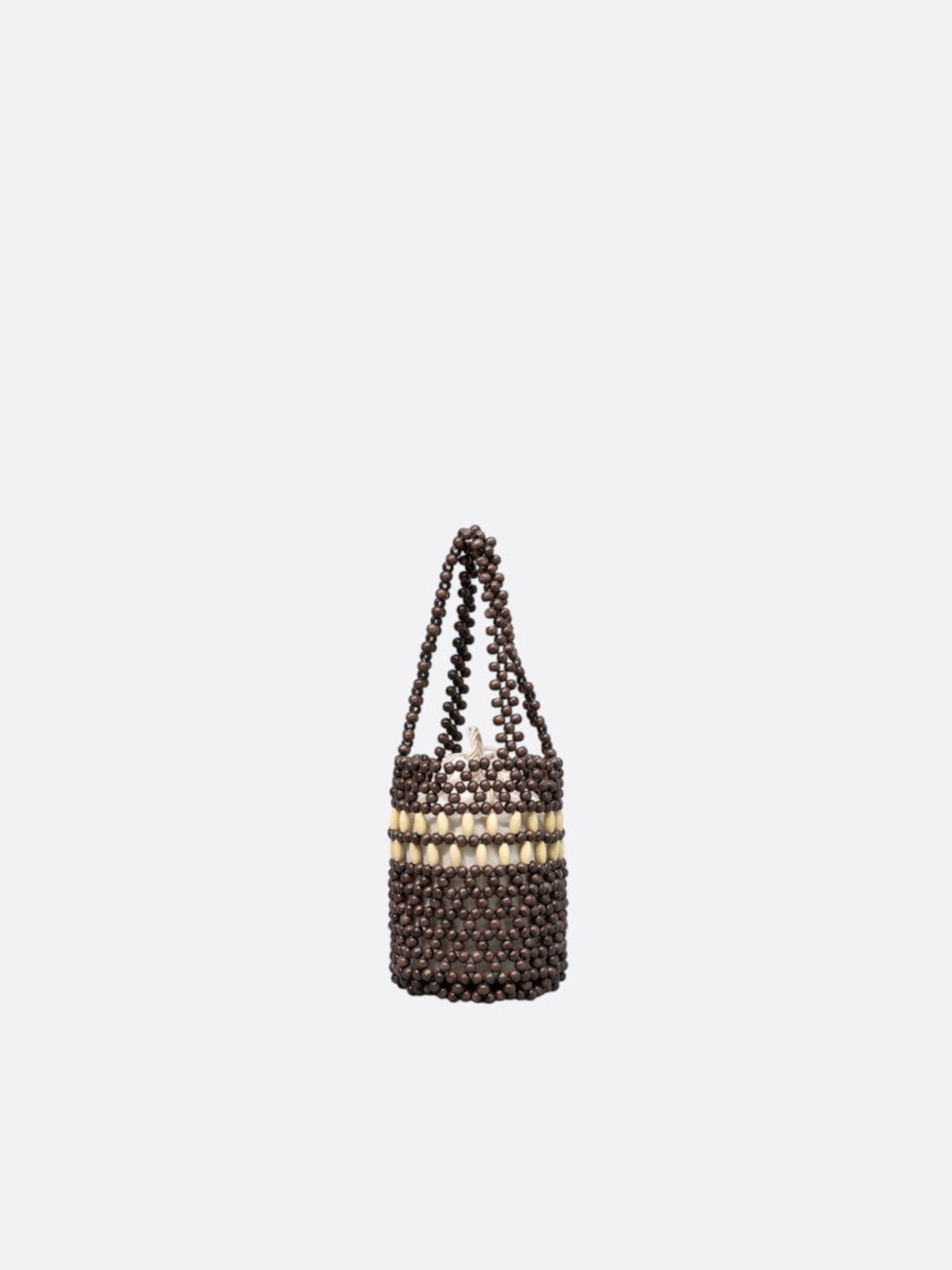 sac perle marron foncé
