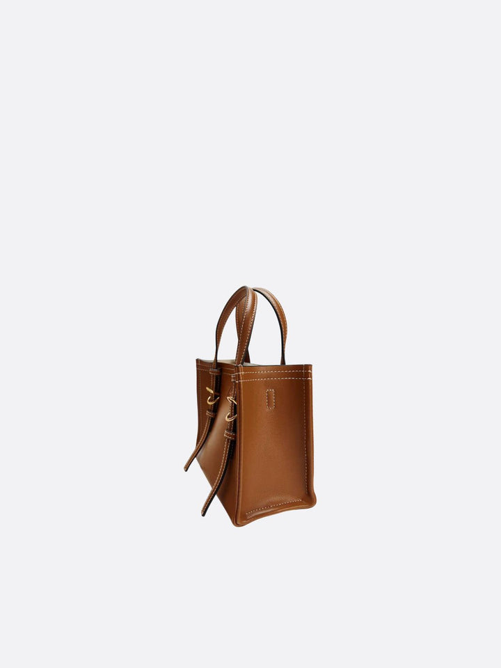 Small leather tote bag <br>Brava