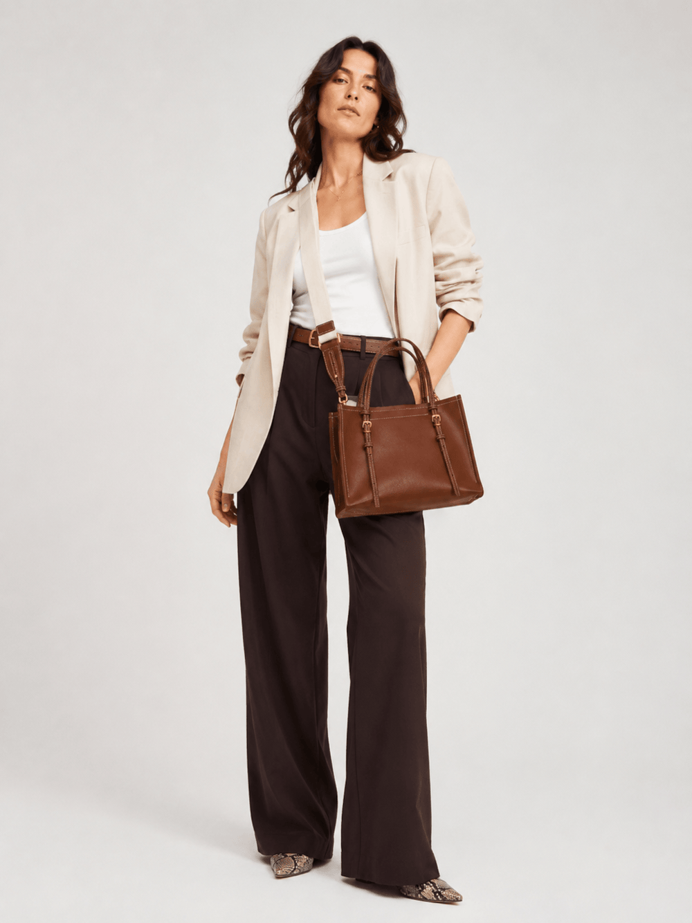 petit sac cabas cuir