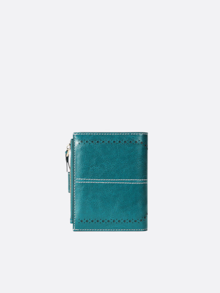 Leder-Geldbörse <br>Dahlia