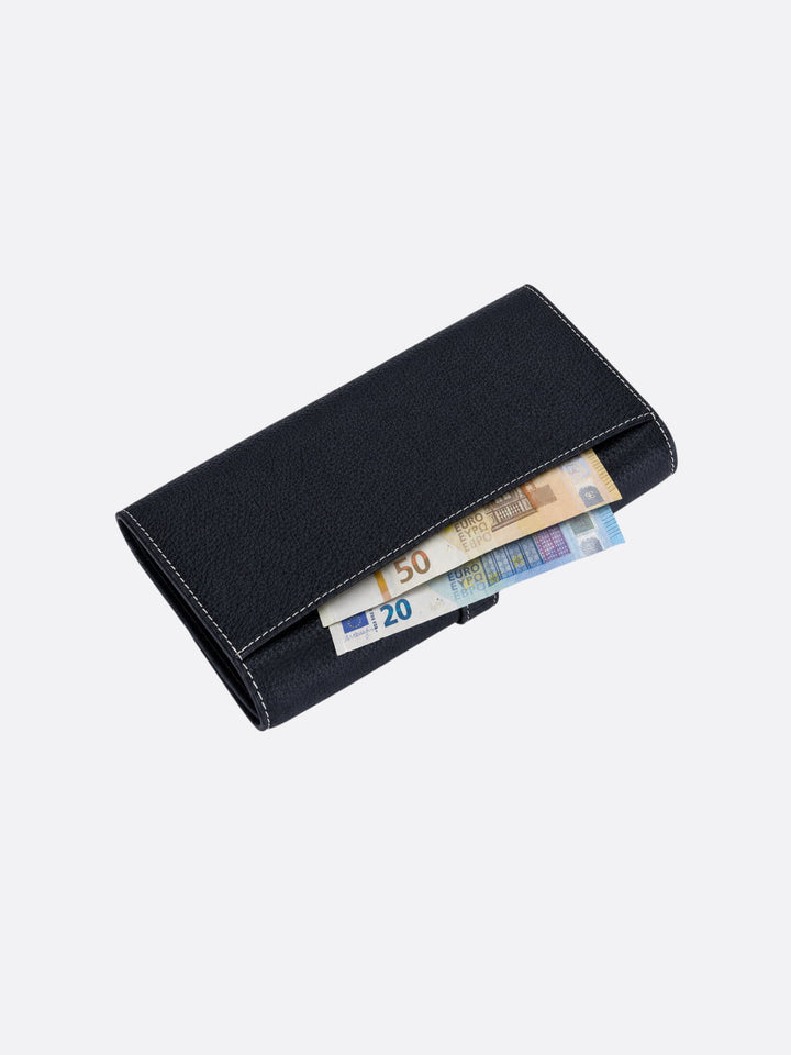 Portefeuille en cuir coloré <br>Brighton
