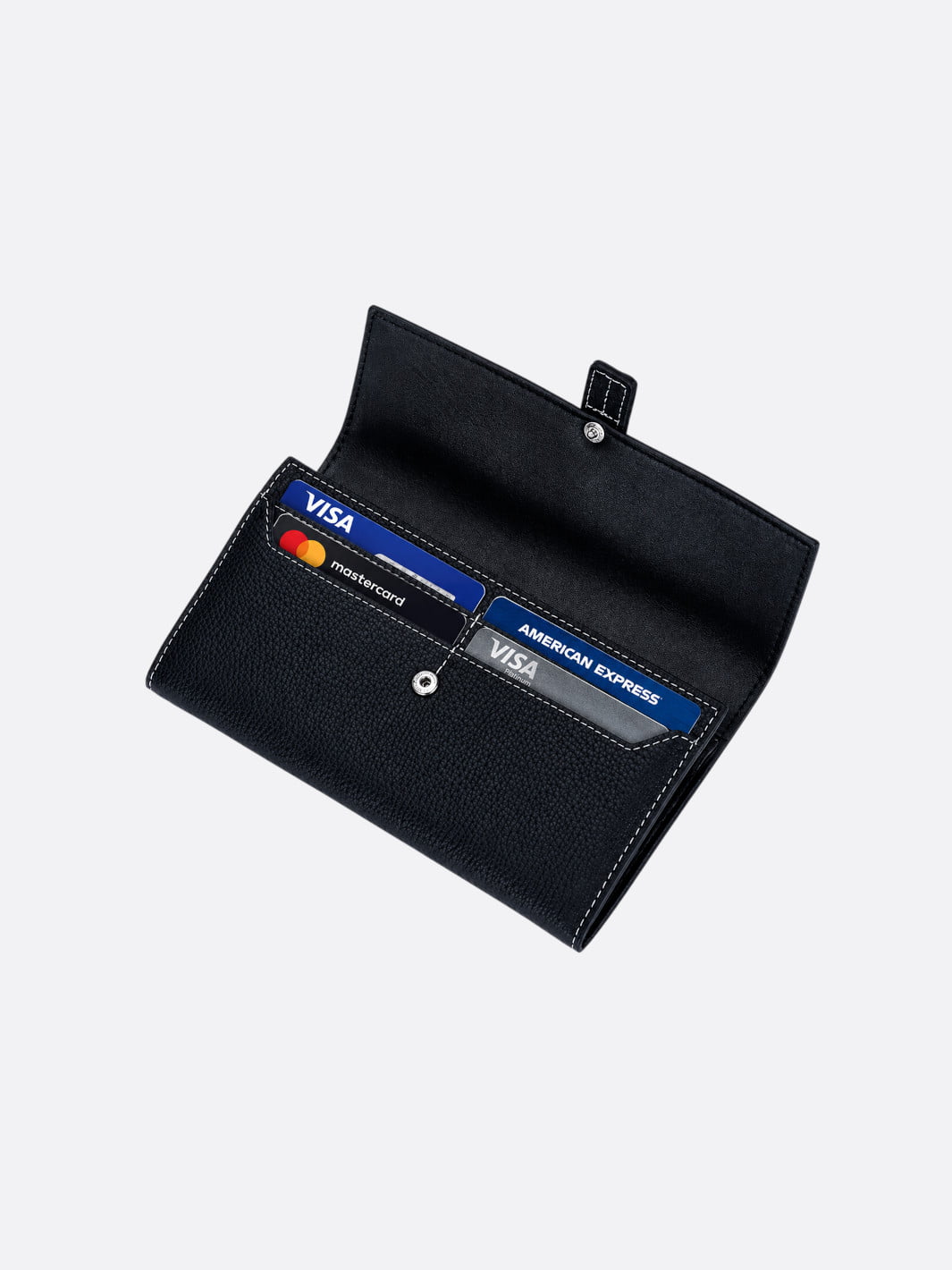 Portefeuille en cuir coloré <br>Brighton