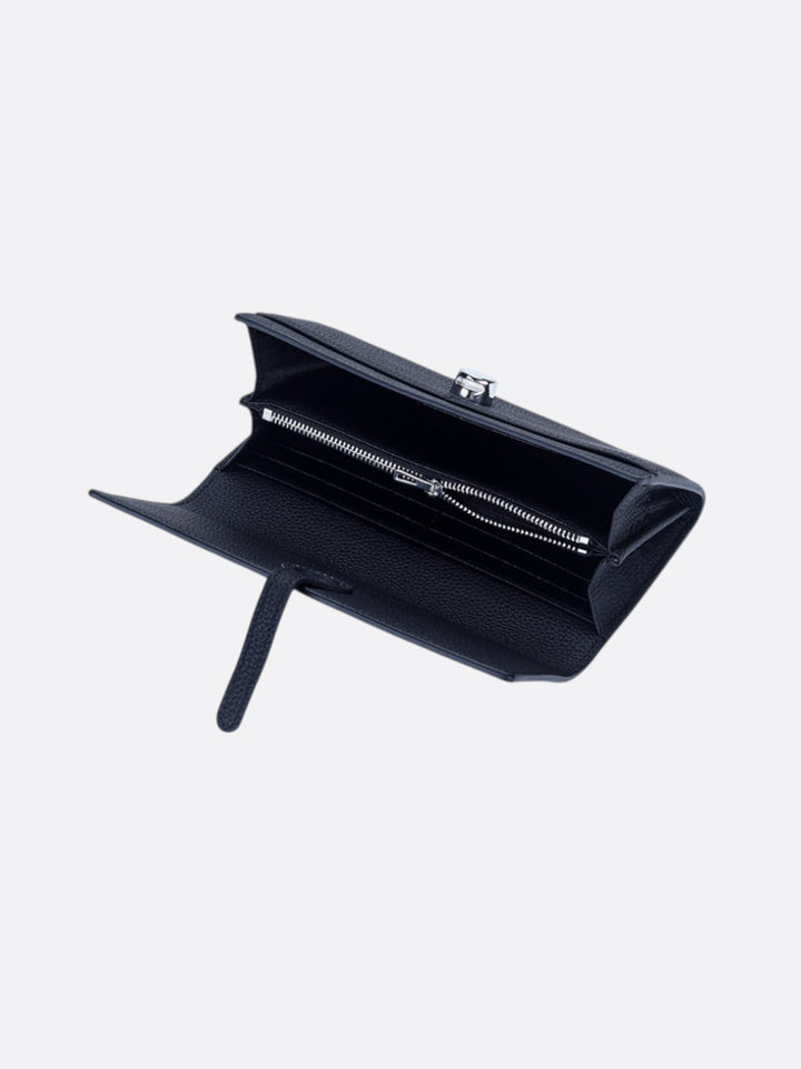 Leder-Geldbörse in Farbe <br>Camden
