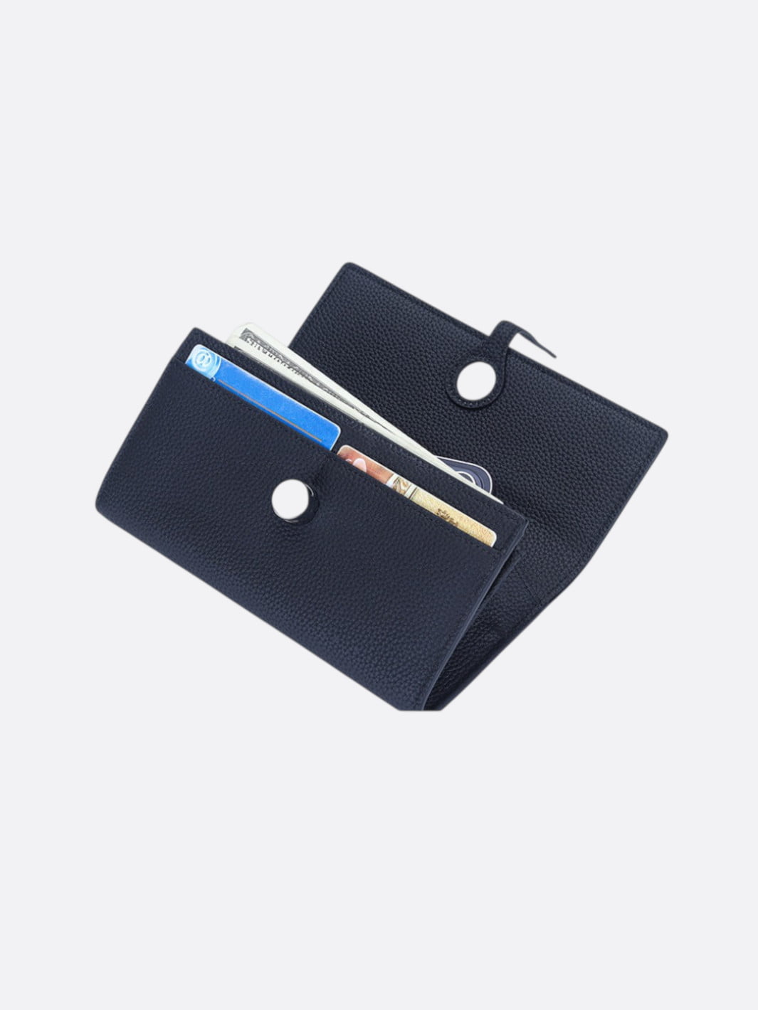 Leder-Geldbörse in Farbe <br>Camden