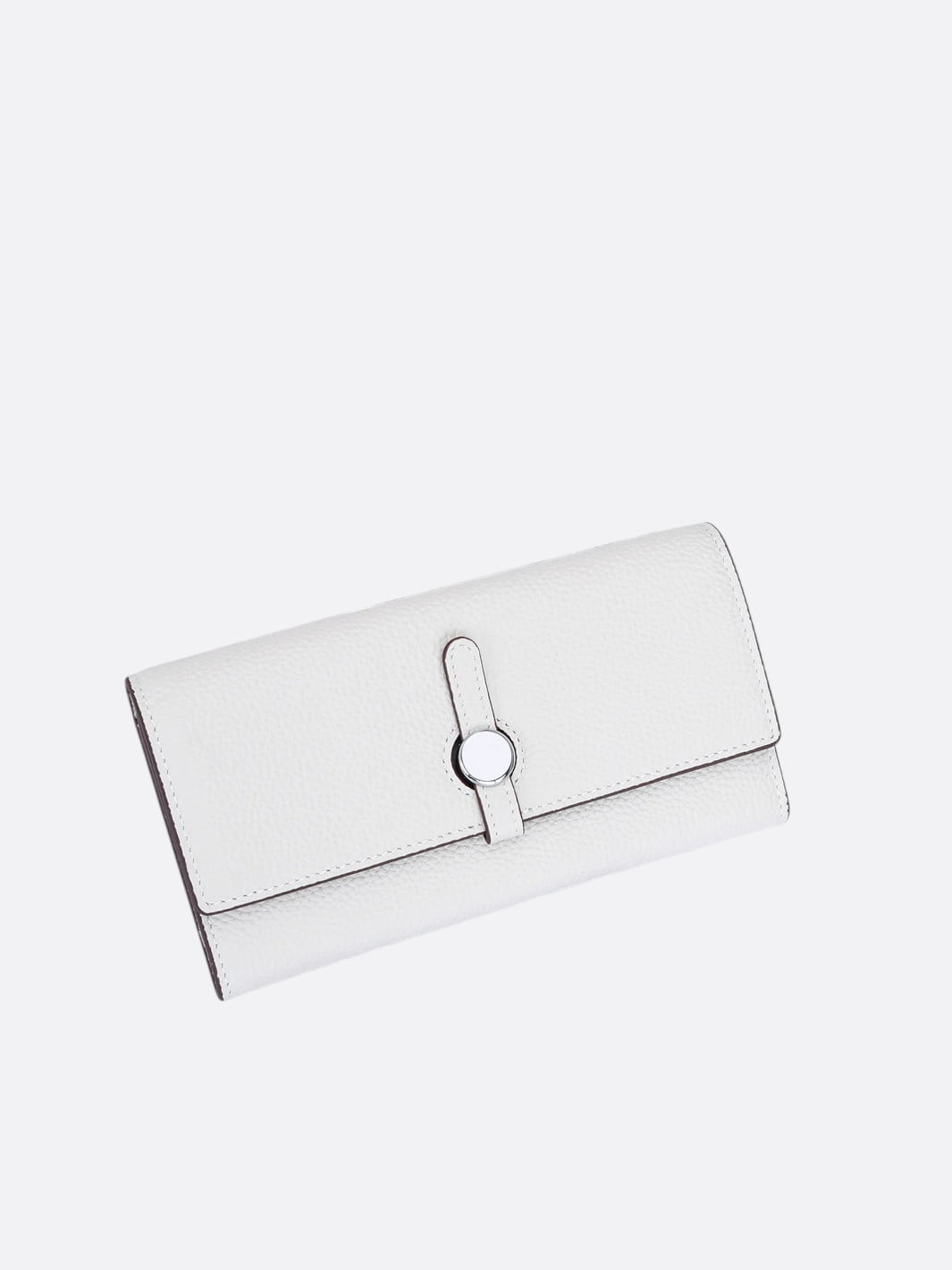 portefeuille cuir couleur blanc