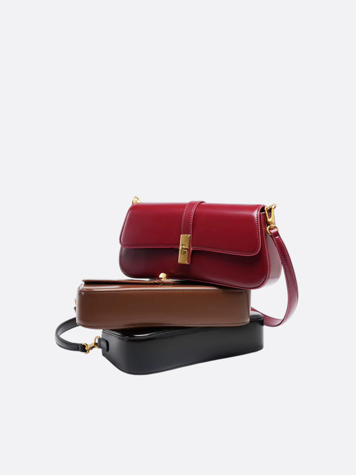 sac épaule vintage cuir