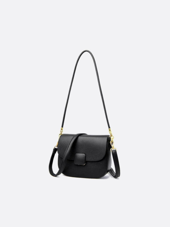 Sac bandoulière cuir grainé