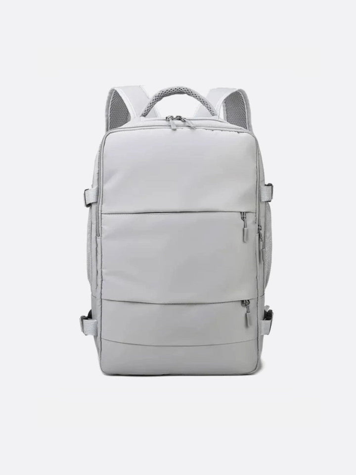 Sac à dos de voyage gris clair