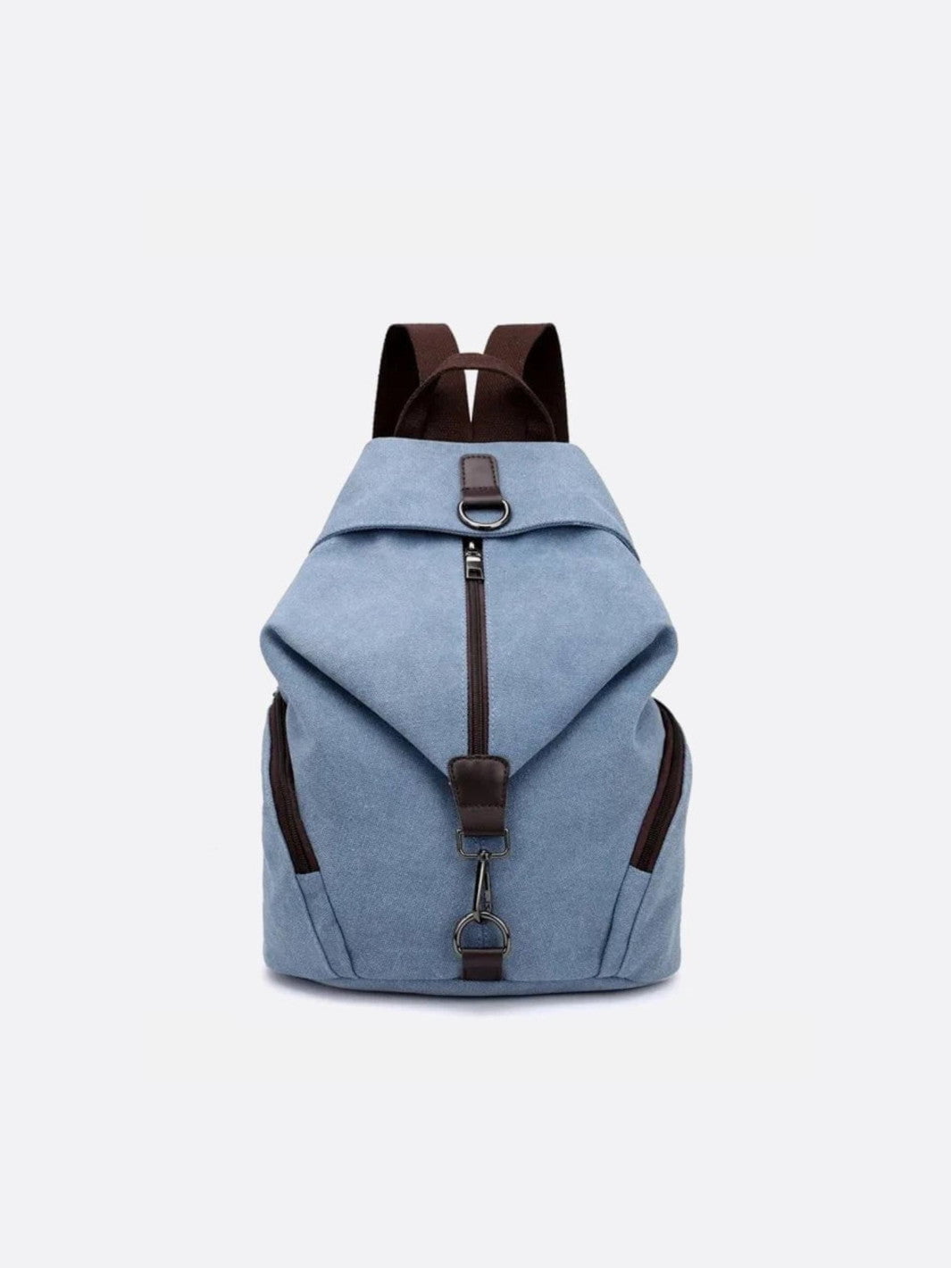 sac à dos toile bleu ciel