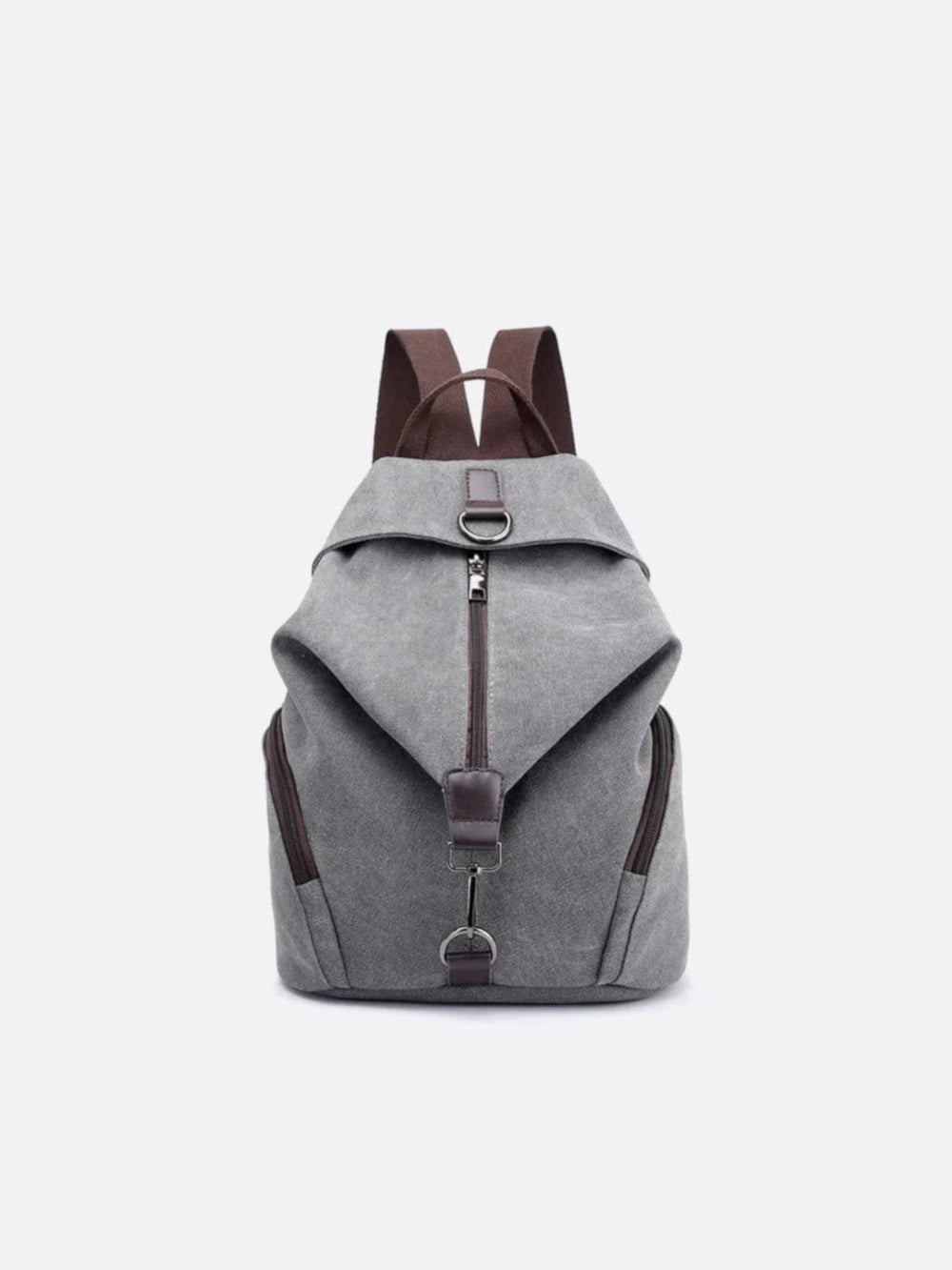 Sac à dos toile gris